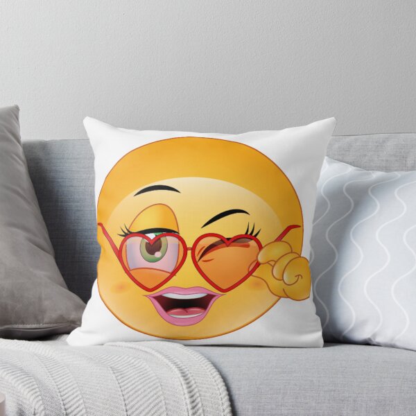 Item preview, Emoticon Flirty Smiley Love Flirting designed and sold by Home-of-art.