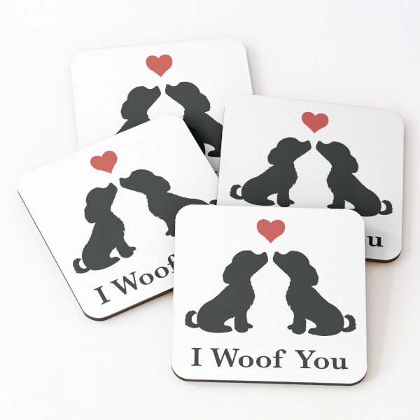 Item preview, I Woof You designed and sold by artbysarahallen.