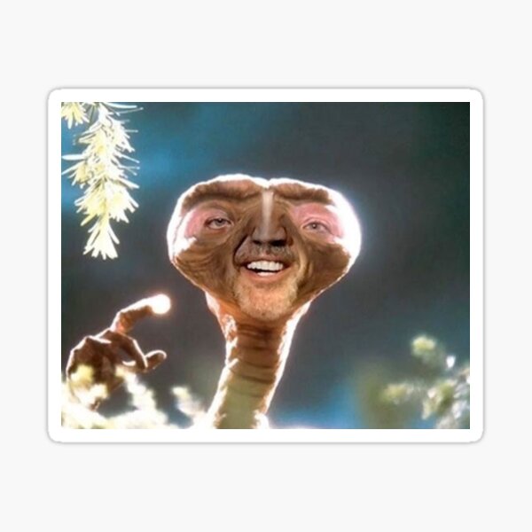 Item preview, Nicolas Cage as ET designed and sold by David Buhr.