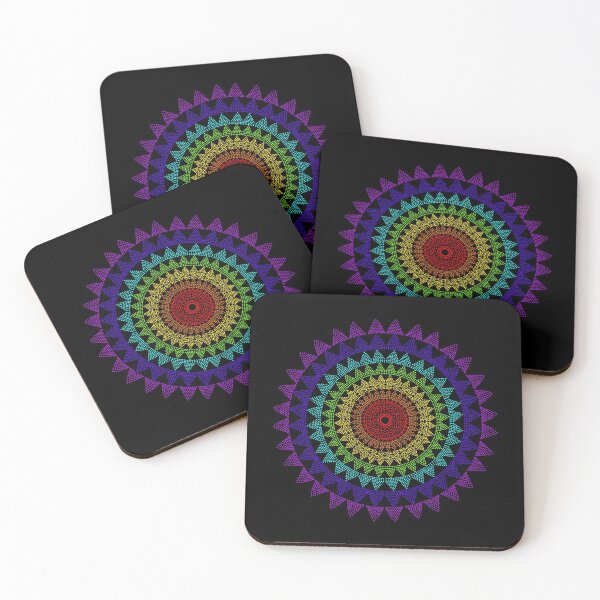 Item preview, The Seven Chakras Mandala designed and sold by threelll3.
