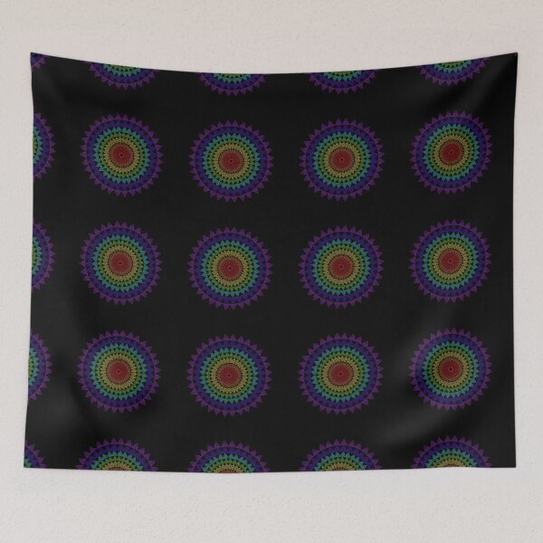 Item preview, The Seven Chakras Mandala designed and sold by threelll3.