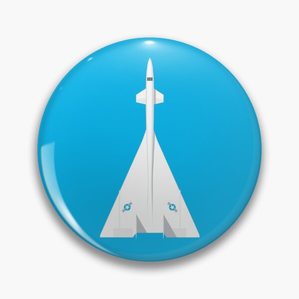 Item preview, XB-70 Supersonic Jet Aircraft - Cyan designed and sold by VoodooCircus.