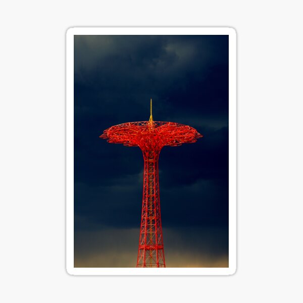 Aperçu de l'œuvre Saut en parachute, Coney Island créée et vendue par Alastair McKay.