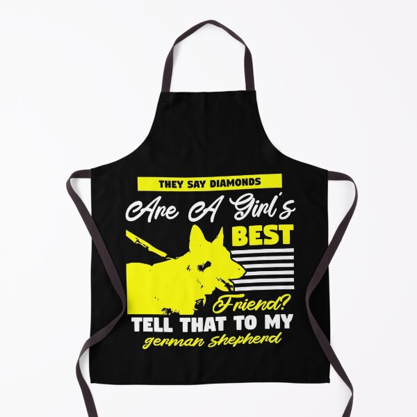 Item preview, Diamond Girl Best Friend German Shepherd Dog designed and sold by teamph.