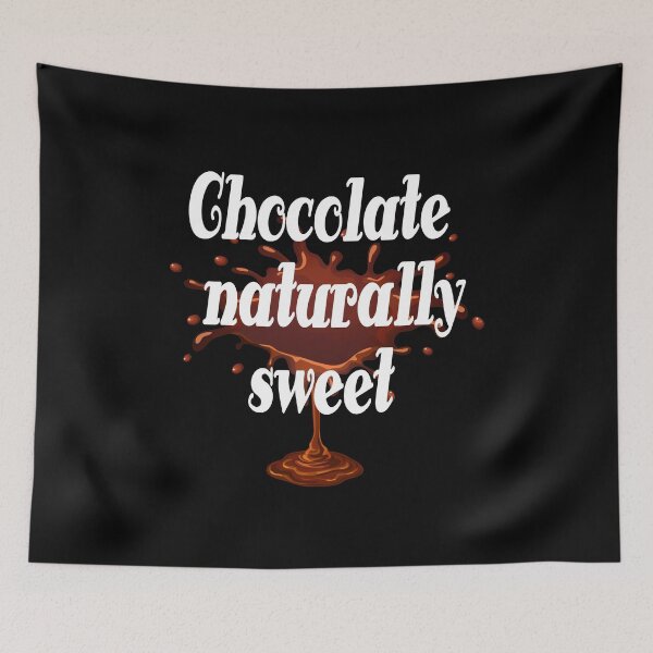 Item preview, chocolate naturally sweet, gift idea for lovers chocolate designed and sold by Mac Store.