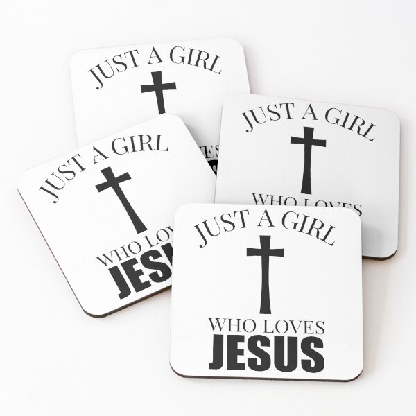 Item preview, Just a Girl who loves Jesus designed and sold by Teelogic.