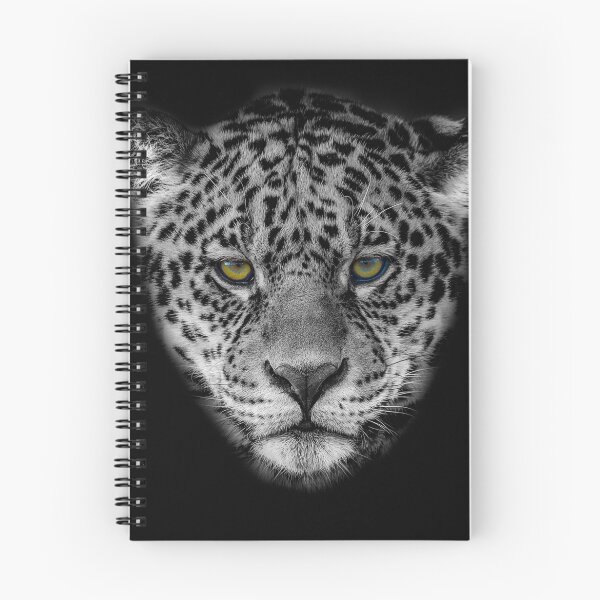 Item preview, Close up black and white Jaguar designed and sold by alan tunnicliffe.