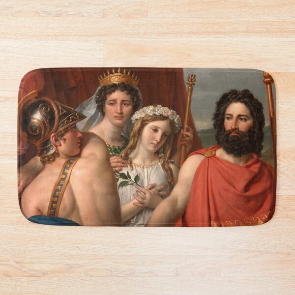 Item preview, The Anger of Achilles Ancient Greek art painting designed and sold by ClassicalGreece.