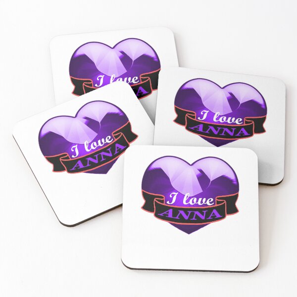 Item preview, I love Anna, gift idea for girlfriend, wife, fiancée designed and sold by Mac Store.