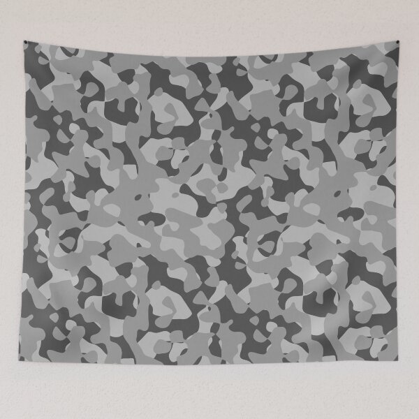 Item preview, Grey Camouflage Paintball Design designed and sold by Sybille-Yates.