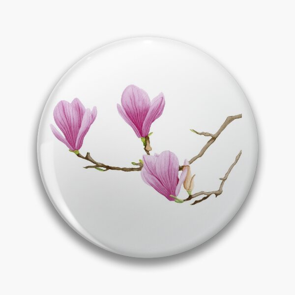 Item preview, Watercolor Magnolia Flower designed and sold by VvdVenDesign.