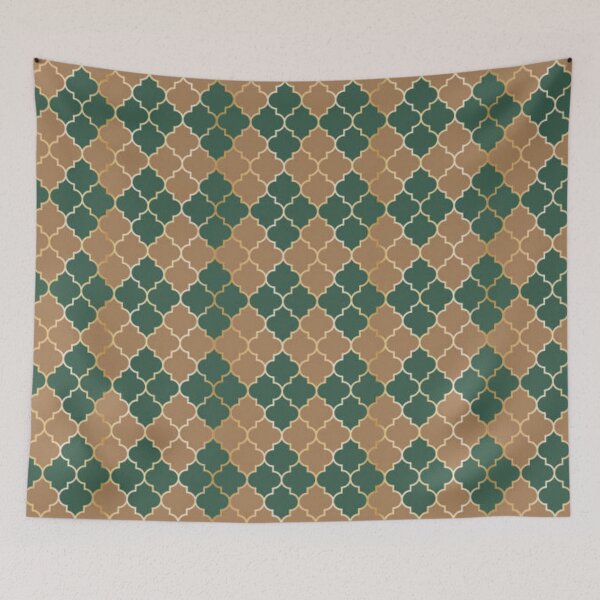 Item preview, 4 Diamond Abstract (Green & Pink) designed and sold by sagar96.