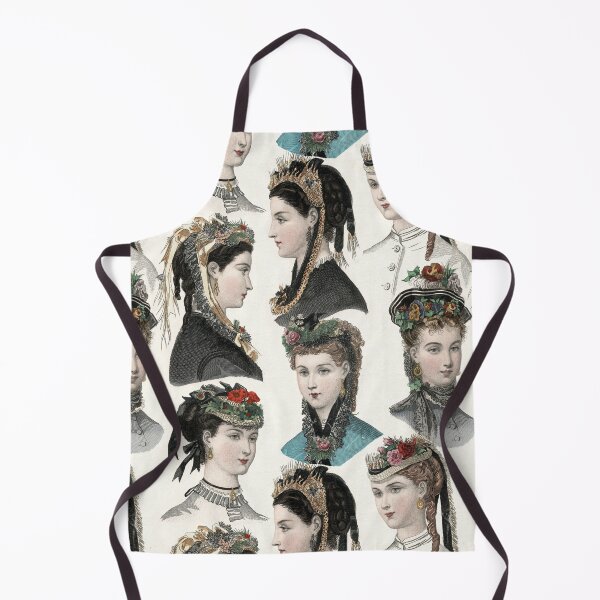Item preview, Elegant Victorian Women in Vintage Fashion Hats designed and sold by AntiqueImages.