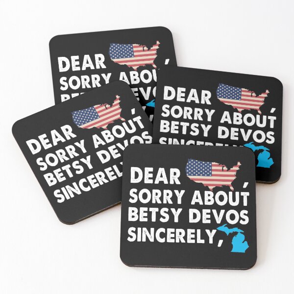 Item preview, Dear America SOrry About Betsy Devos Retro designed and sold by Kaliarizone.