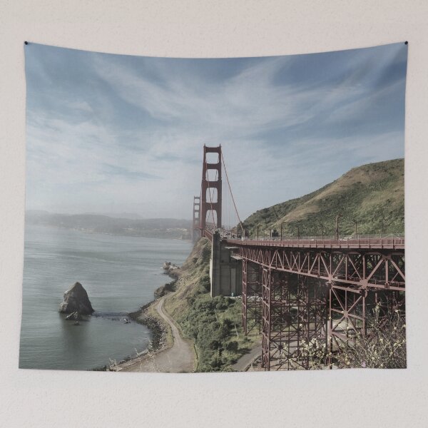 Item preview, Golden Gate Bridge and coast, San Francisco, California designed and sold by naturecdesigns.