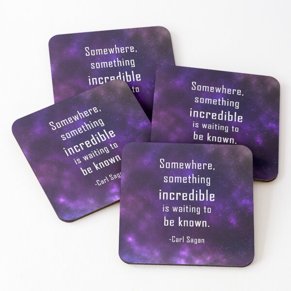 Item preview, Carl Sagan quote - Space design designed and sold by felixpauli.