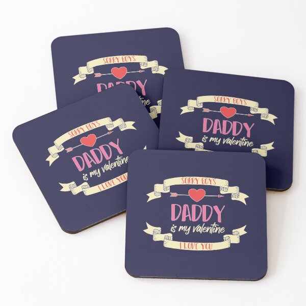 Item preview, Copy of Sorry Boys Daddy is My Valentine with a cute heart design illustration  designed and sold by MerchSpot.