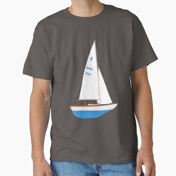 Item preview, Folkboat 705 Yacht designed and sold by RedBubbleBath.