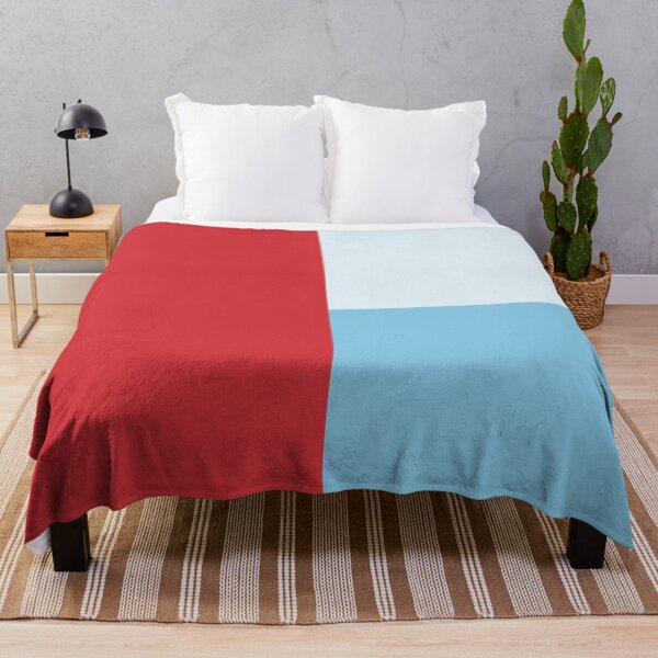 Item preview, RED, BABY BLUE and PALE BLUE 3 CHECKERS designed and sold by RachelMacht.