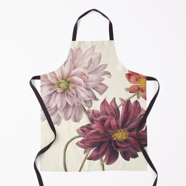 Item preview, Impresión botánica vintage de dalias designed and sold by Vintage Wall Art.