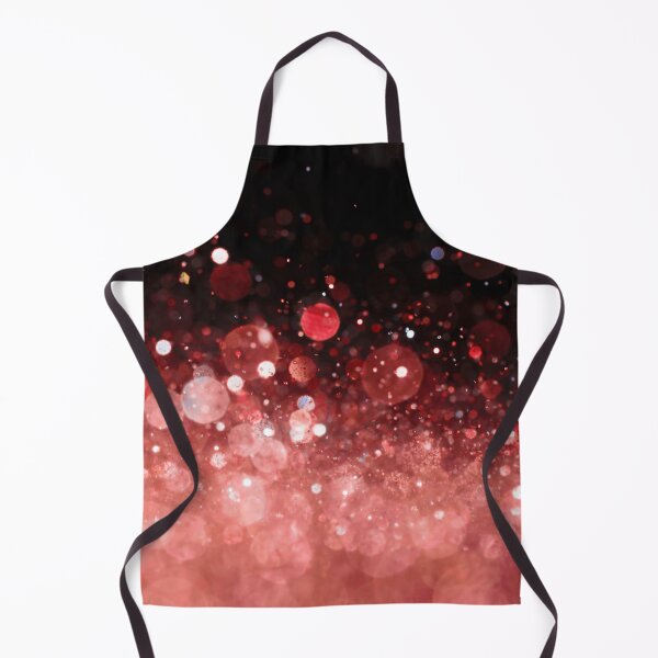 Item preview, Abstract red shiny lights on black background II designed and sold by fowons.