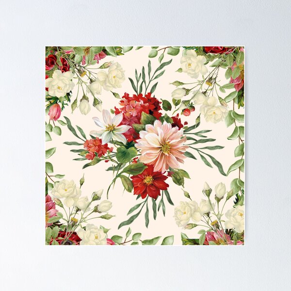 Item preview, Shabby chic floral design designed and sold by MrsFriday.