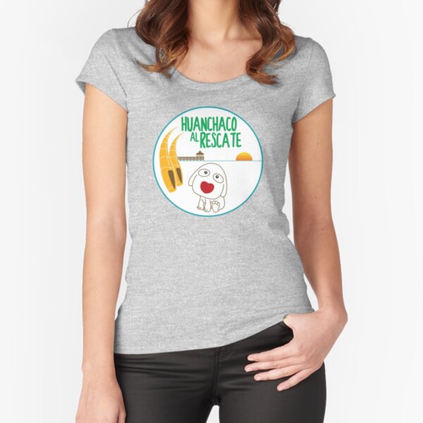 Huanchaco Al Rescate Fitted Scoop T-Shirt