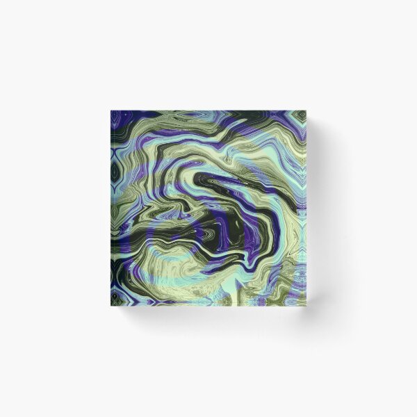 Item preview, Hypnosis marbling abstract art  designed and sold by ashwild.