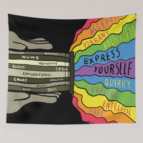 Item preview, Express Yourself designed and sold by Callmejohn.
