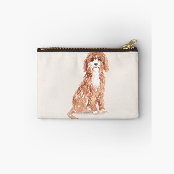 Aperçu de l'œuvre Cavapoo mignon | Art de chien aquarelle créée et vendue par ADogAffair.