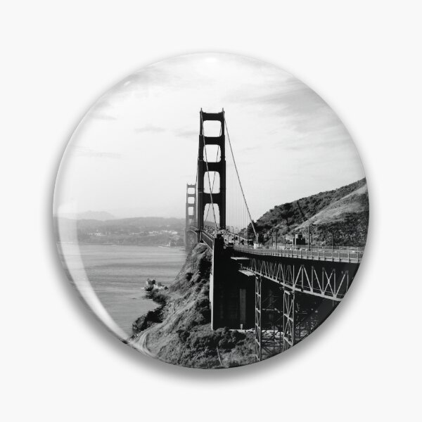 Item preview, Golden Gate Bridge Black and White, San Francisco, California designed and sold by naturecdesigns.