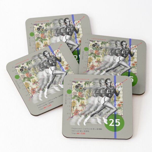 Item preview, Running Sprinter Athlete wins the Race designed and sold by KALEIDOSCOPE UK.