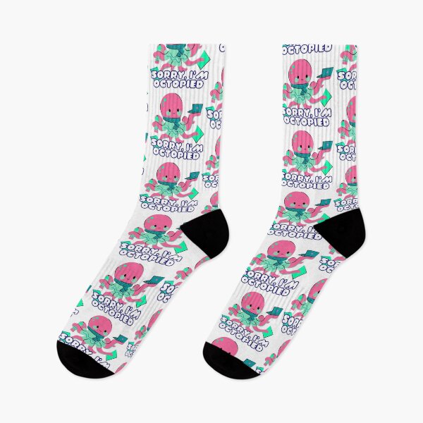 Item preview, "Sorry i'm octopied" design - octopus designed and sold by priyankajustine.