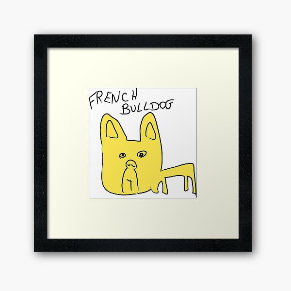 Item preview, french bulldog draw designed and sold by orion4242.