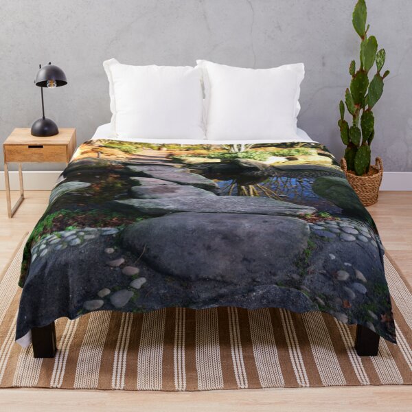 Item preview, stone bridge japanese garden designed and sold by OMdesigns93.