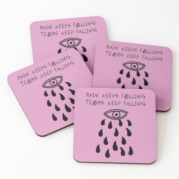 Item preview, Rain Keeps Falling (Black) designed and sold by Graograman.