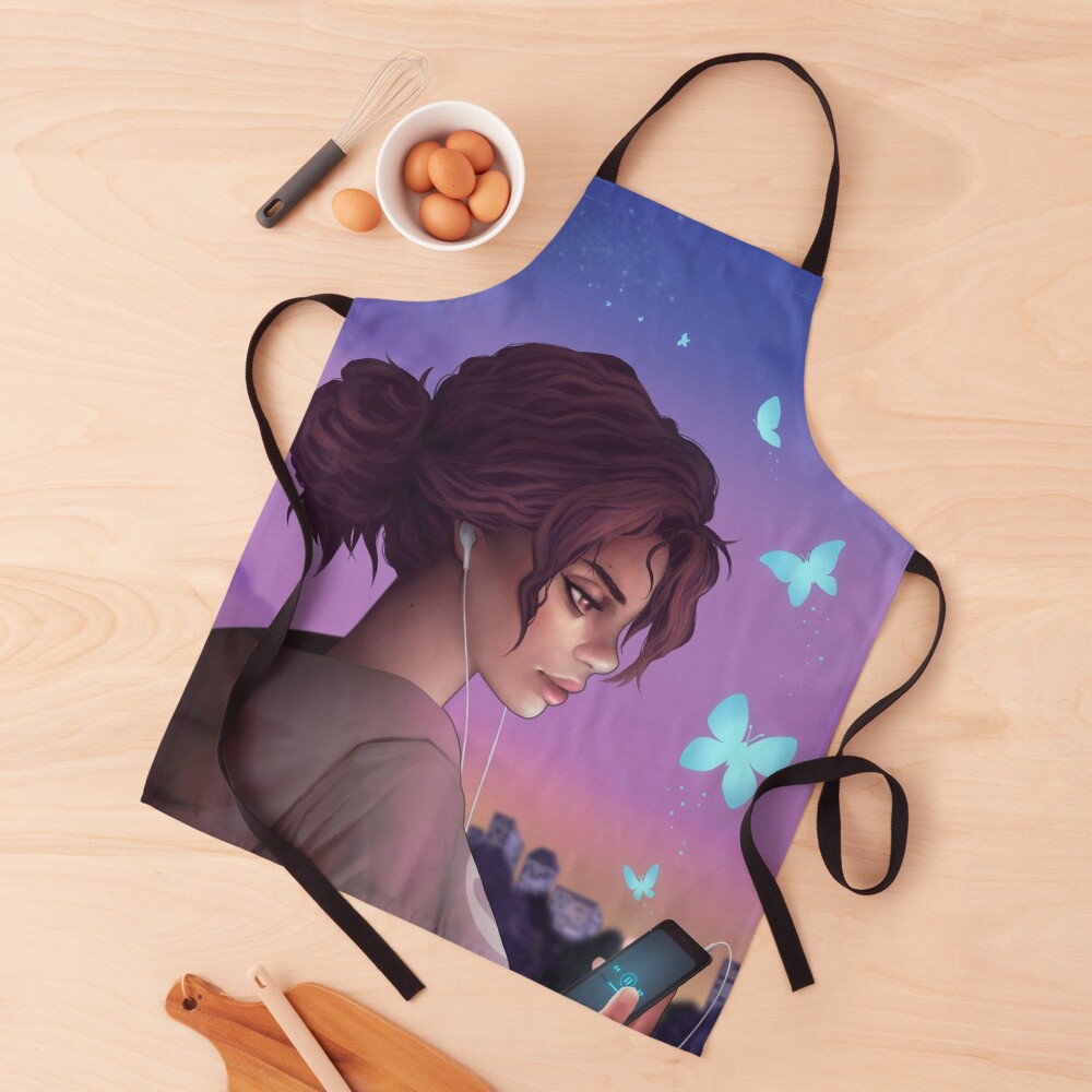 Item preview, Apron designed and sold by MeeshellART.