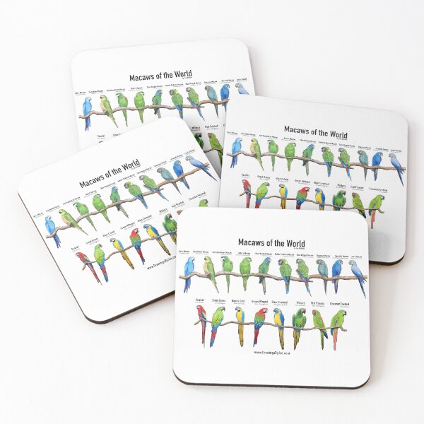 Item preview, Macaws of the World designed and sold by Joe Richichi.