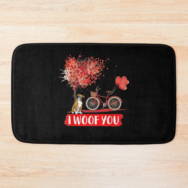 Item preview, I Woof You Boxer Dog Valentine Gifts designed and sold by shirleyfinley.