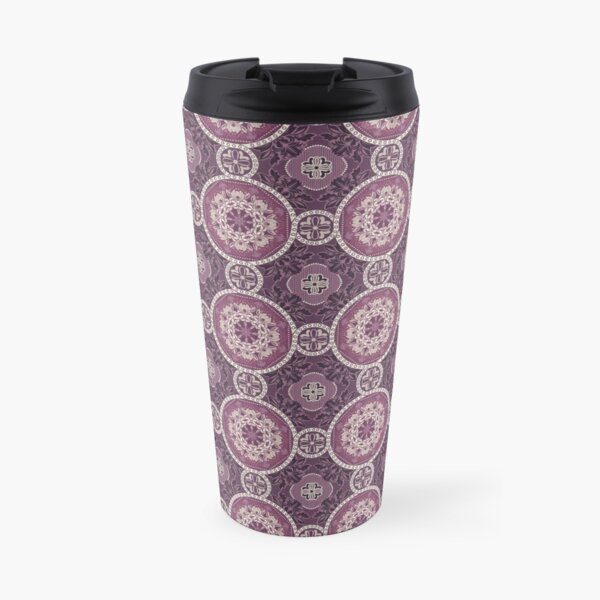 purple ornament  Travel Mug