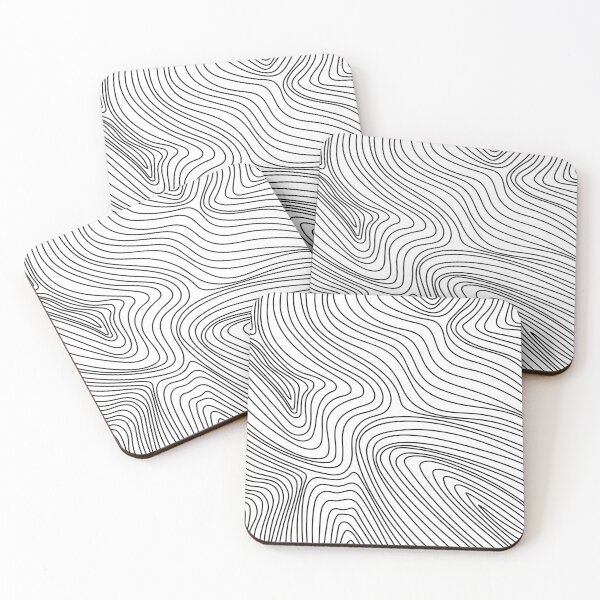 Item preview, Black and White Abstract Stripe designed and sold by courtneyw04.
