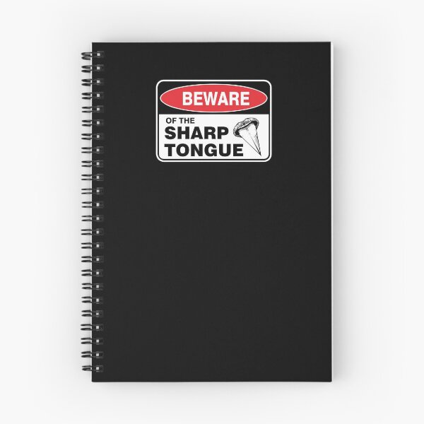 Item preview, Beware of sharp tongue vintage  designed and sold by Ziyodus.