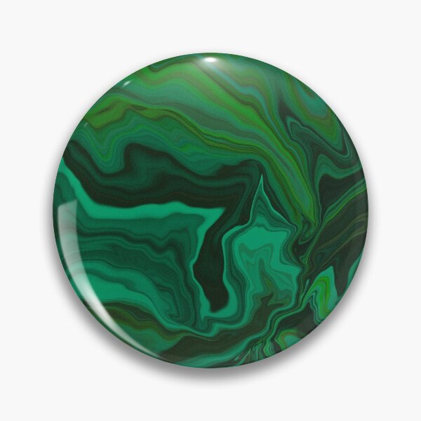 Item preview, Malachite emerald marbling art designed and sold by ashwild.
