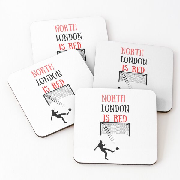 Item preview, North London is Red - Sports Artwork designed and sold by Lorify.