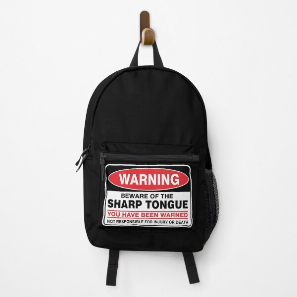 Item preview, Warning! Beware of sharp tongue. designed and sold by Ziyodus.