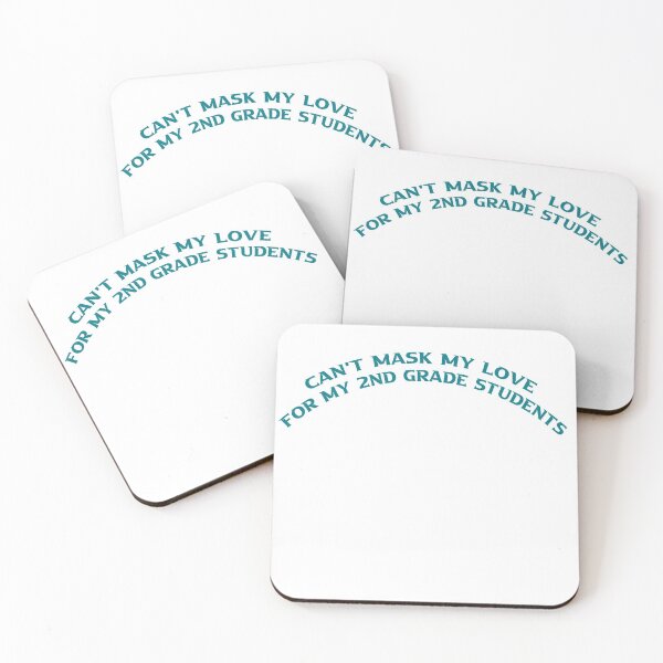 Item preview, Womens Can't Mask My Love For My Second Graders 2nd Grade Students designed and sold by TheDevilStore.