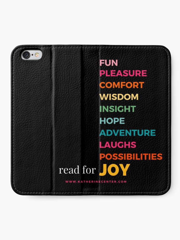 Alternate view of READ FOR EVERYTHING iPhone Wallet