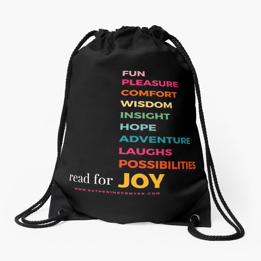 READ FOR EVERYTHING Drawstring Bag