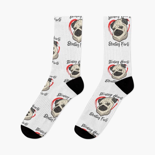 Item preview, Stealing Hearts and Blasting Farts Pug Lover Owner designed and sold by Emerg-Apparel.