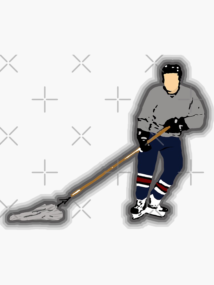 "Mop the Ice" Sticker for Sale by pickledbeets Redbubble